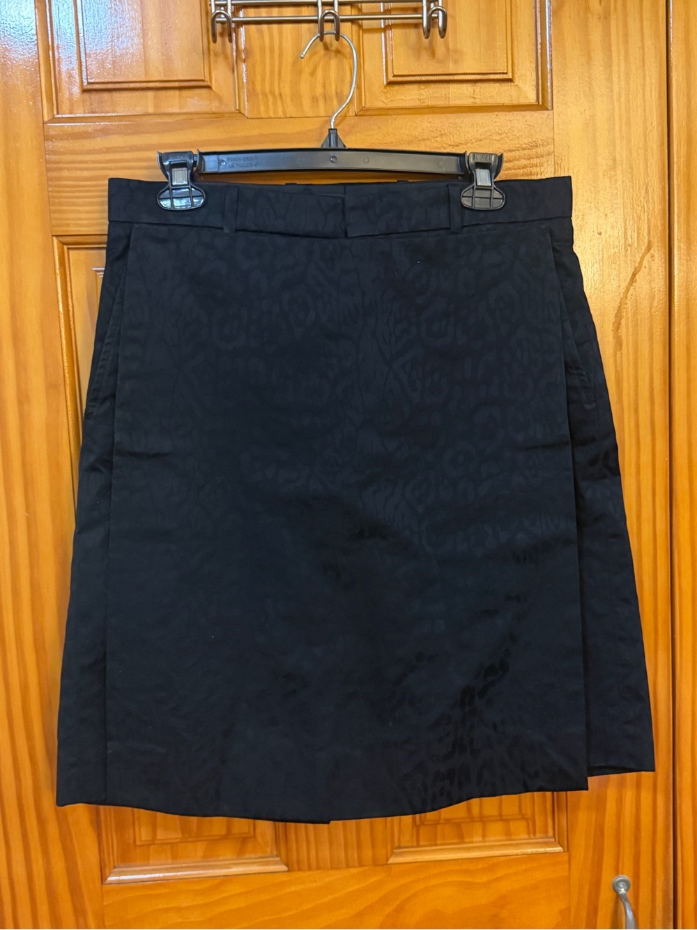 Givenchy SS11 Runway Kilt Layered Shorts Black Jacquard leopard Size 38 Riccardo